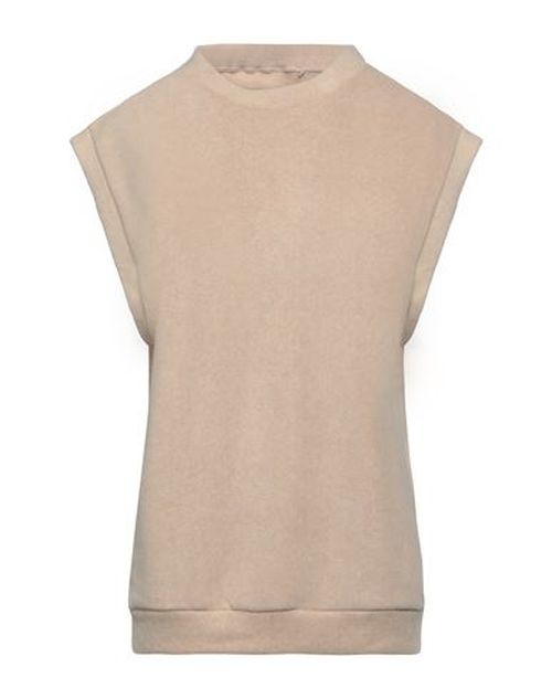 Woman Sweatshirt Camel Size L Polyester, Viscose, Polyamide