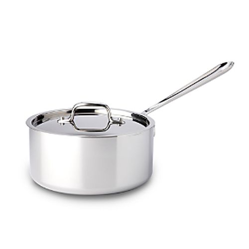 Stainless Steel 3-Quart Saucepan with Lid