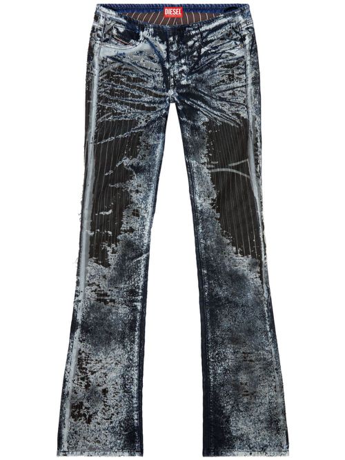 Diesel D-Shark bootcut jeans - Blau