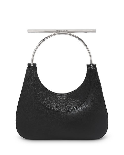 Cross Bar Small Leather Bag