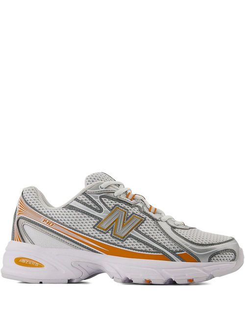 740 "Classic Orange" sneakers - White