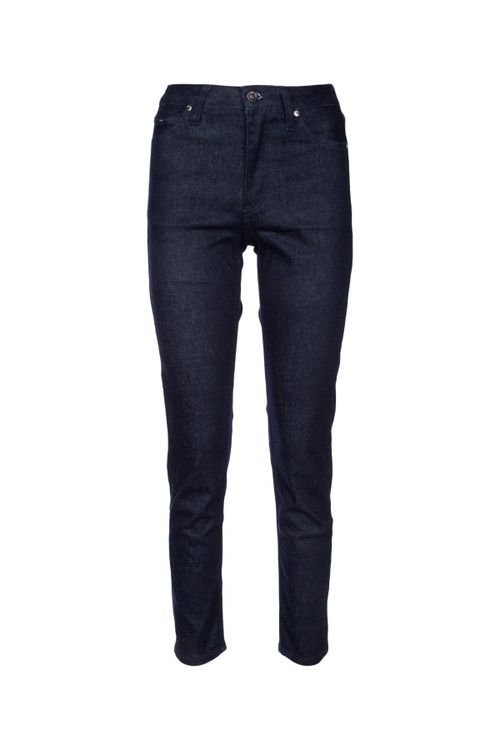 Rinse Denim Jeans — Navy