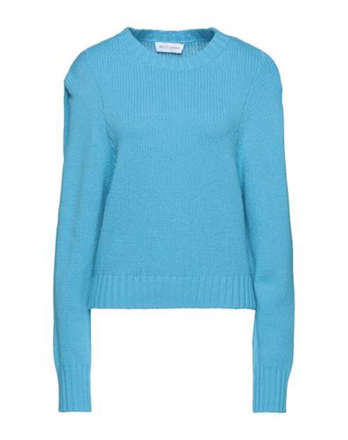 Woman Sweater Azure Size L Wool