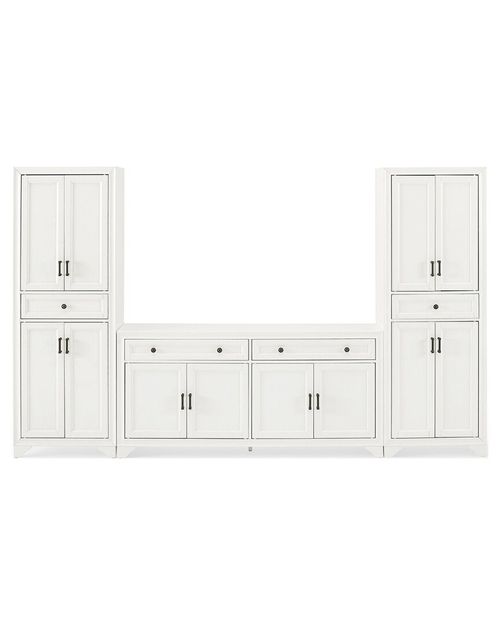 Furniture Tara 3Pc Sideboard And Pantry Set