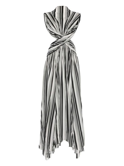 Philosophy Di Lorenzo Serafini striped maxi dress - Neutrals