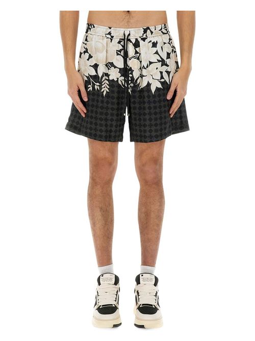 Amiri Men's Bermuda Garden Shorts in Black | Size Large | AMSHCA1083 Color BLACK