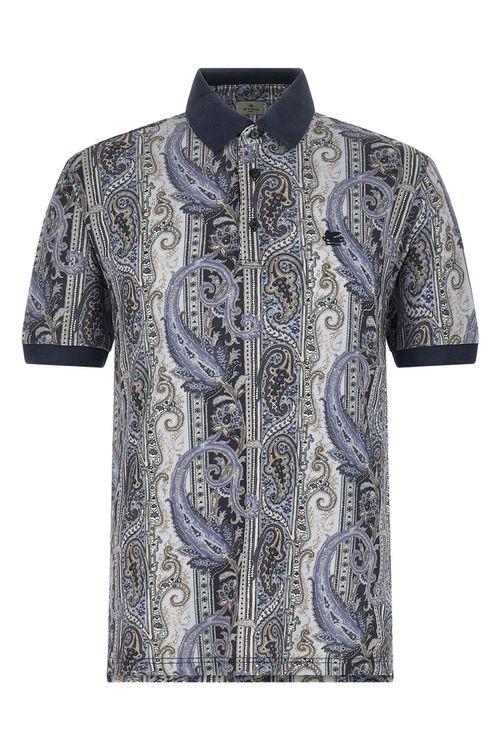 'Arnica Paisley' Polo Shirt
