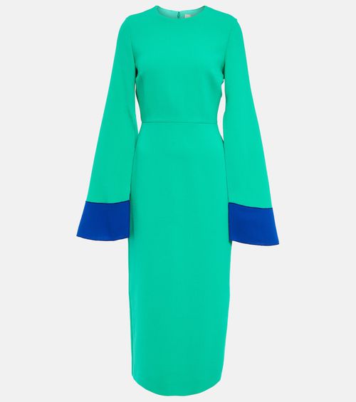 Wool midi dress