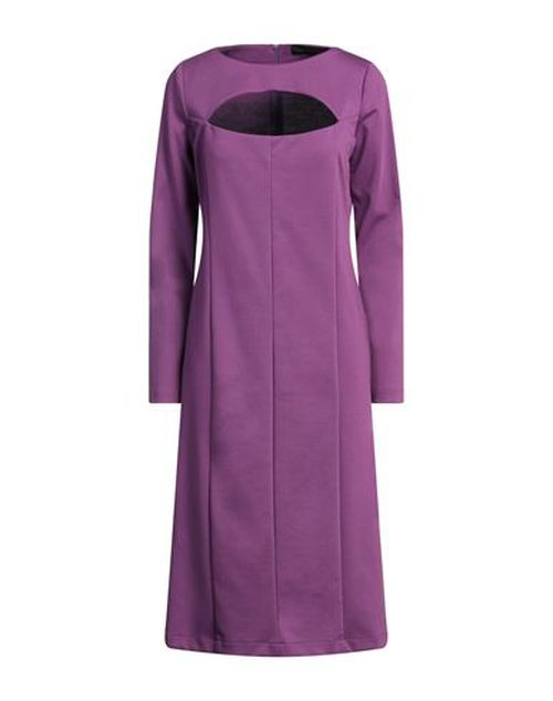 Woman Midi dress Mauve Size 8 Rayon, Nylon, Elastane