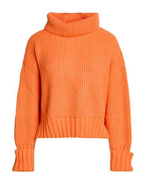 Woman Turtleneck Orange Size 4 Acrylic, Wool, Alpaca wool, Viscose, Polyester