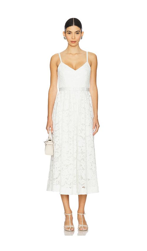 LIKELY KLEID MERYL in White. Größe 8. Also in 0, 00, 10, 2