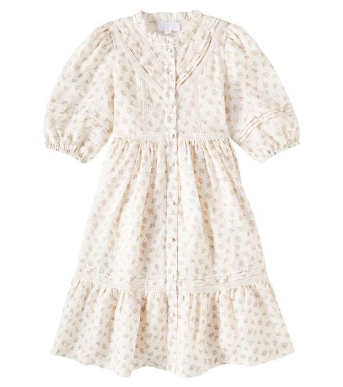 Madelaine floral ramie dress