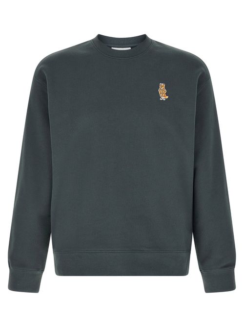Logo-Embroidered Sweatshirt — Gray