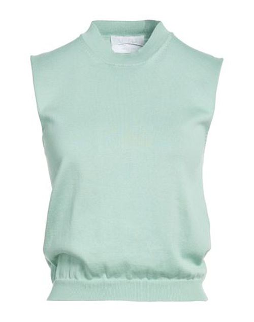 Collezione N_01 Woman Sweater Sage green Size S Cotton