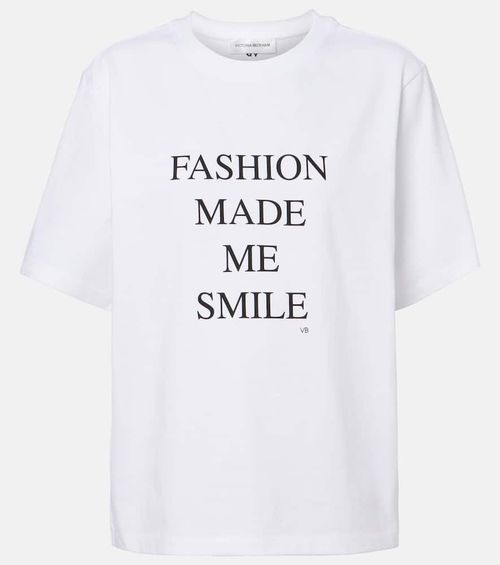 Printed cotton jersey T-shirt