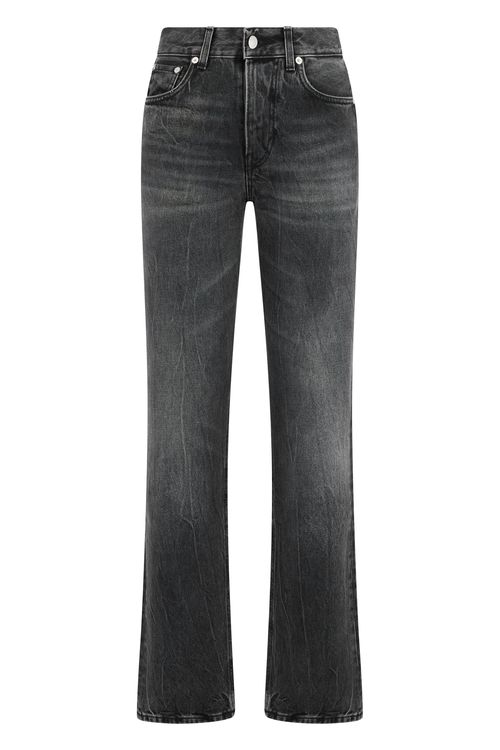 Straight Cut High-Waisted Jeans