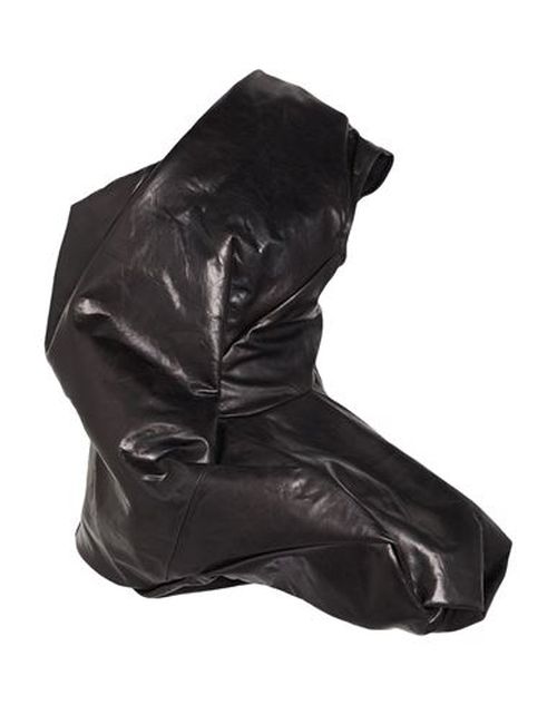 Woman Top Black Size 6 Calfskin