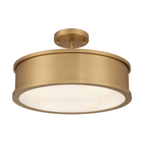 Legacy Brass Semi-Flush Mount from the Wynn Collection
