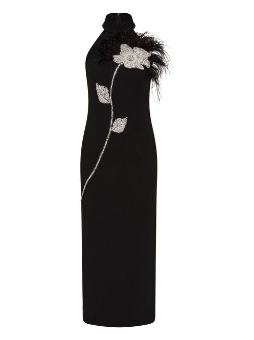 Starlight midi dress - Black