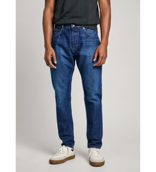 Pepe Jeans for man. PM207392CU5 Callen blue fit taper fit jeans (30/30), Casual, Cotton, Denim, Sustainable