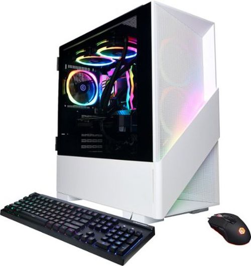 Gamer Supreme Gaming Desktop - AMD Ryzen 7 7800X3D - 32GB Memory - NVIDIA GeForce RTX 4070 SUPER 12GB - 2TB SSD - White