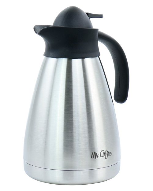 Olympia 1Qt Insulated Stainless Steel Thermal Coffee Pot