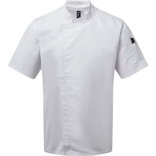 Chefs Zip-Close Short Sleeve Jacket
