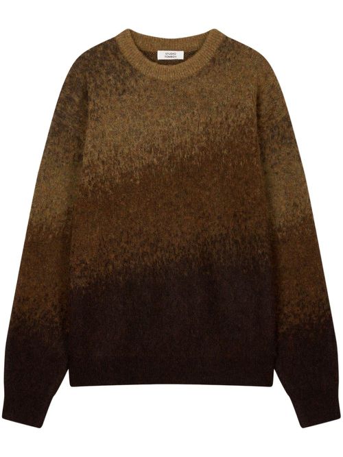 Gradation jumper - Brown