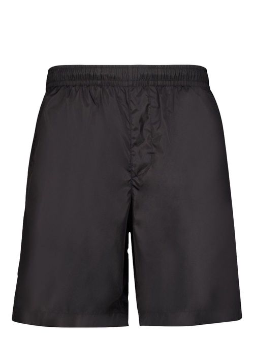 4G-motif swim shorts - Black
