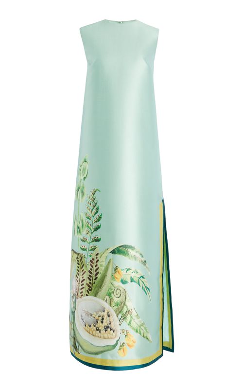 Anita Satin Crepe Midi Dress