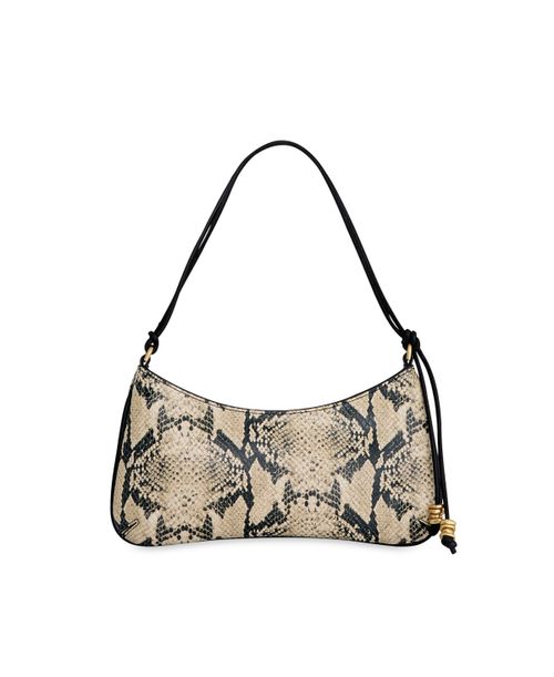 Reina Snake Print Small Shoulder Handbag - Snake