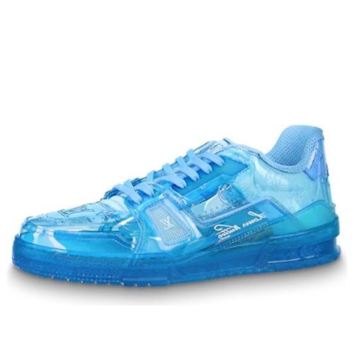 Trainer Sneakers 'Blue PVC'