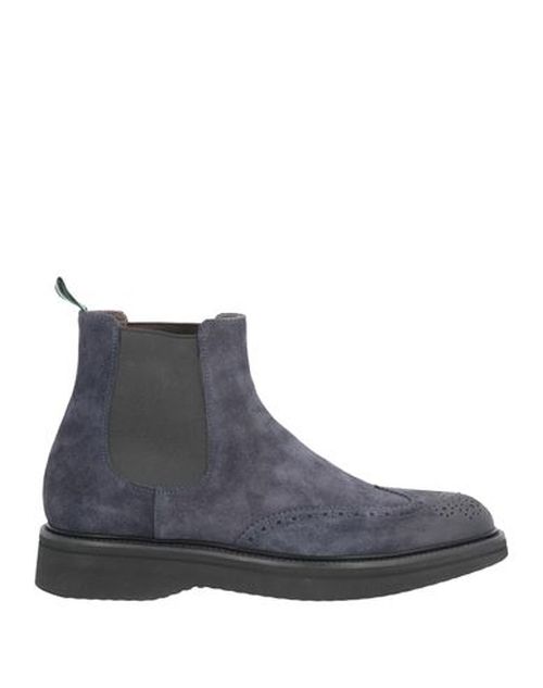 Man Ankle boots Navy Size 9 Leather