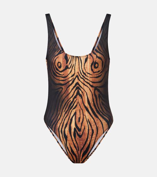 Trompe l'oeil swimsuit