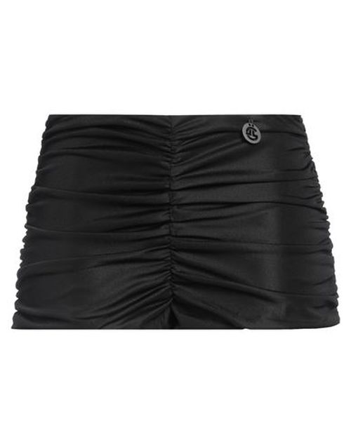 Woman Shorts & Bermuda Shorts Black Size 4 Polyester, Elastane