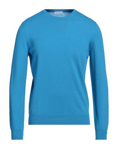 Man Sweater Azure Size 38 Wool