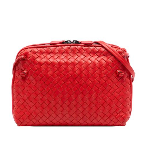 Pre-owned Nappa Intrecciato Nodini Crossbody B04911995K