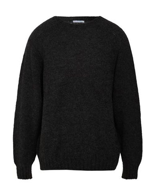 Man Sweater Black Size M Baby alpaca wool, Polyamide, Wool