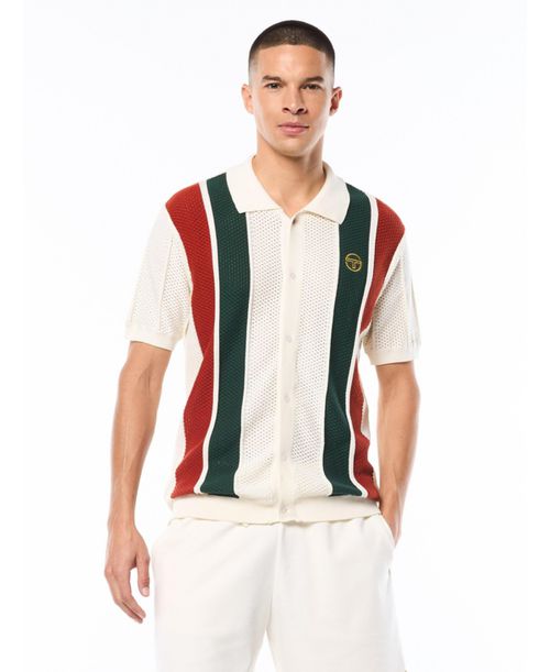 Men's Montell Knit Polo Shirt - Gardenia