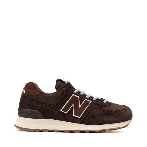 Womens New Balance 574 Athletic Shoe - Brown / Angora