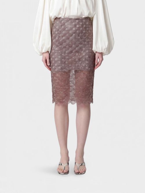 Skirt Woman color Grey
