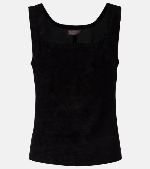 Edie suede tank top