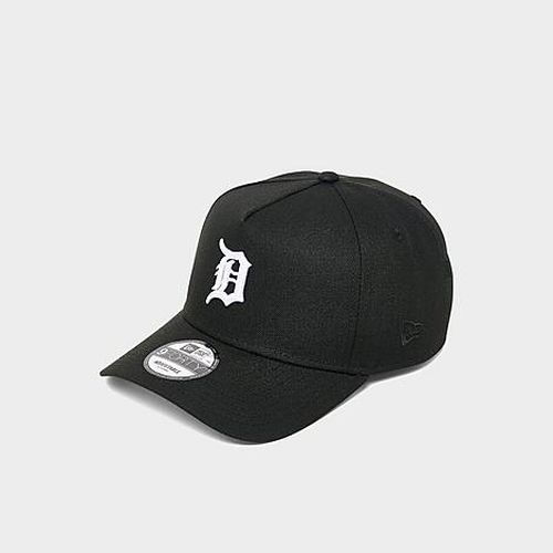 Detroit Tigers MLB 9FORTY Monochrome Snapback Hat in Black/White