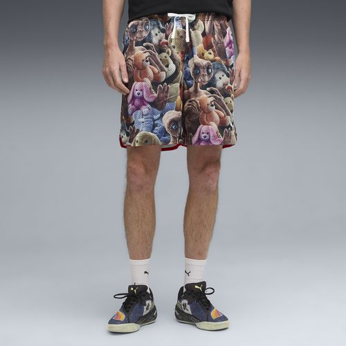 PUMA Hoops x E.T. Men's Reversible Basketball Shorts in Black