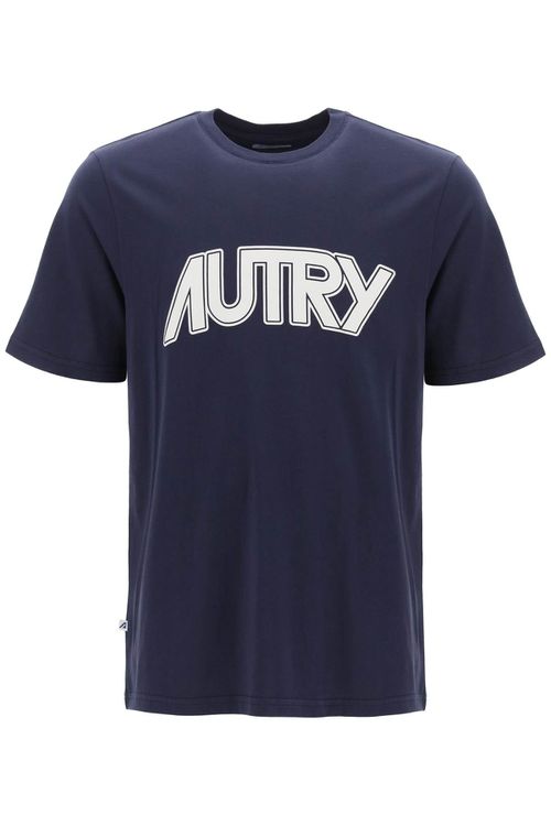 -T Shirt Con Maxi Stampa Logo-Uomo