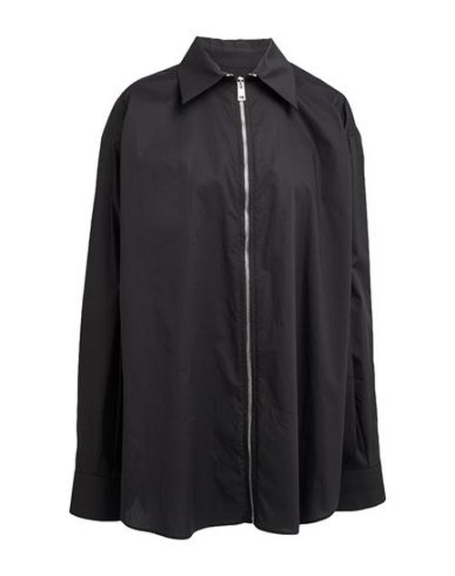Woman Shirt Black Size 4 Cotton