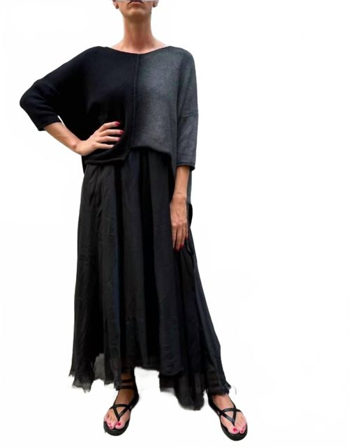 Knit Top In Black