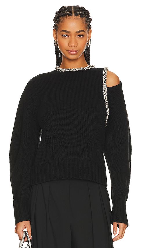 SIMKHAI Monroe Pullover in Black. XS also in L