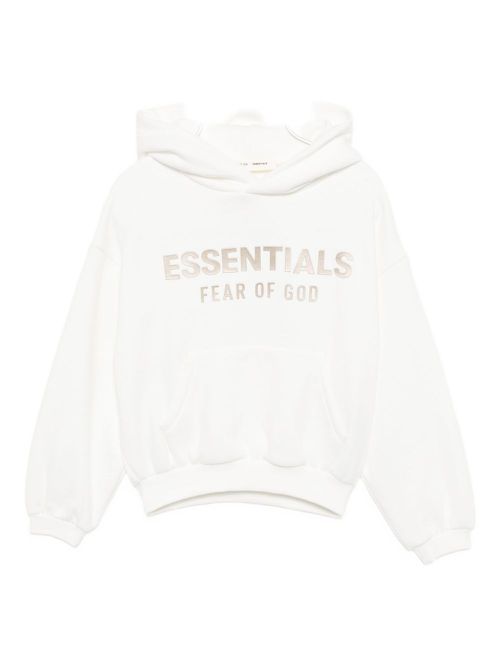 Classic fleece hoodie - White
