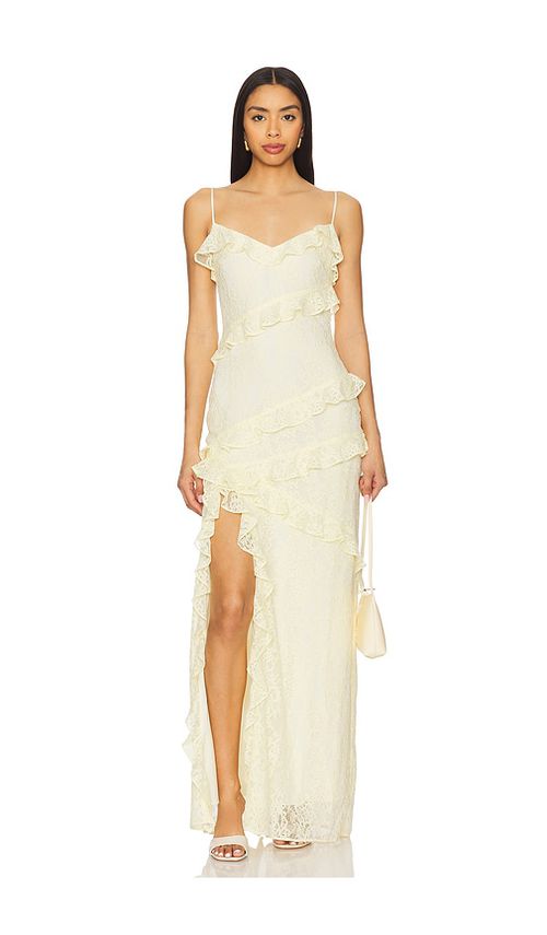 Tularosa Caila Maxi Dress in Yellow. - L also in